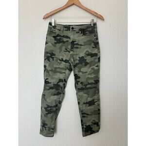 Nili Lotan Camo Pants Women's Size 2 Jeans Camouflage Retro Designer Trousers